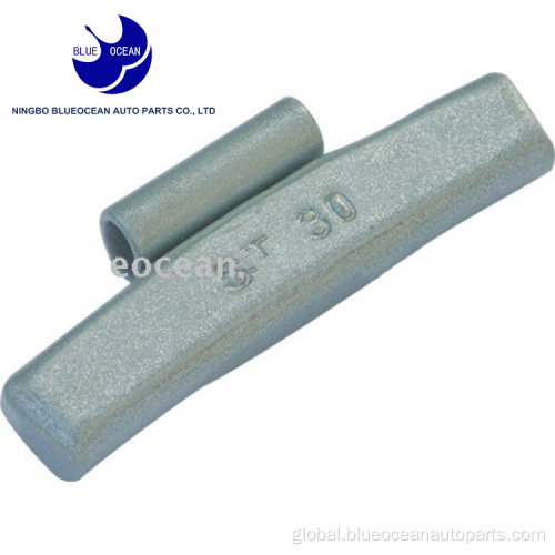 Fe Wheel Weight Clip on Type zinc plated Fe type balancing wheel weights clip Supplier